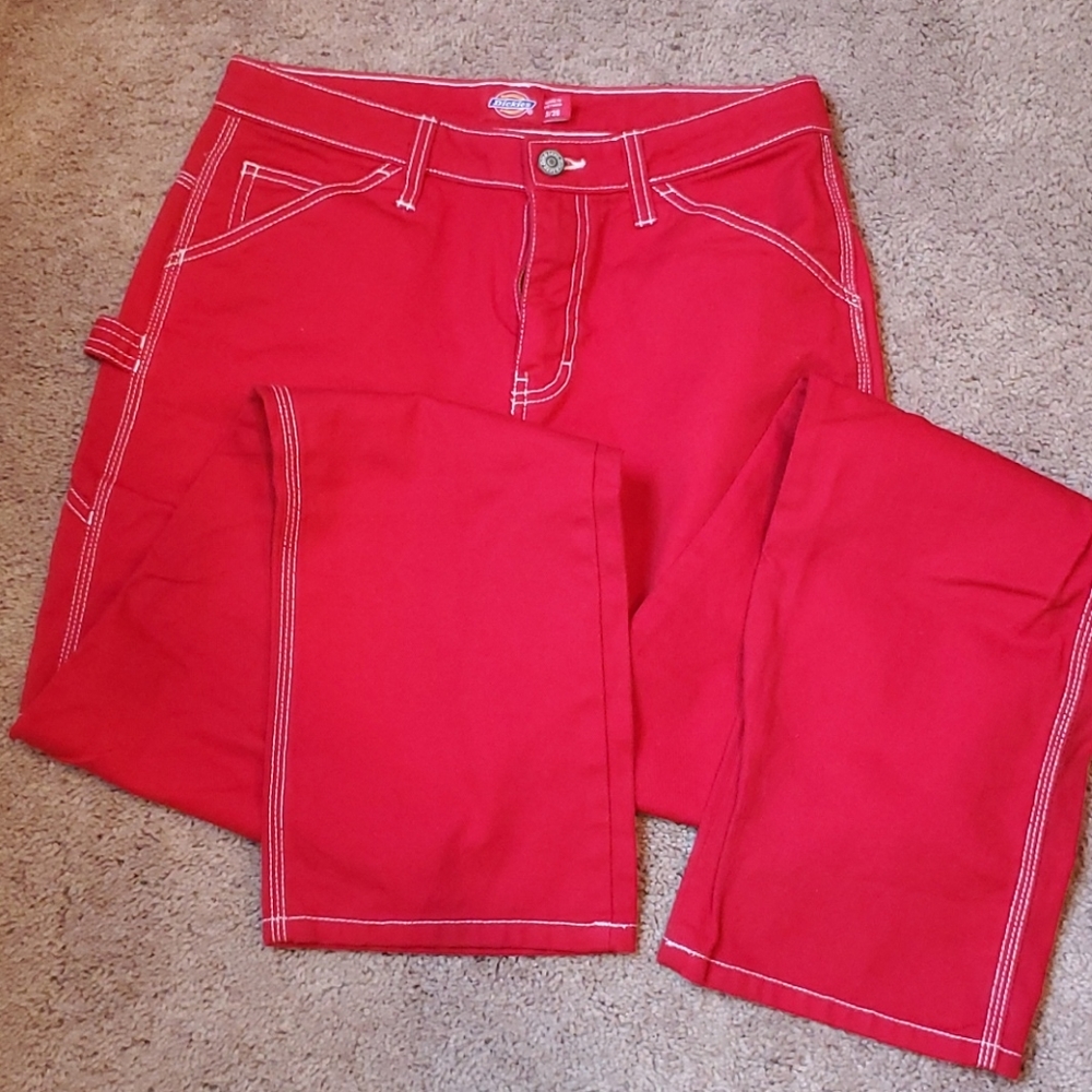 Junior Dickies Red Jeans 👖 3/26